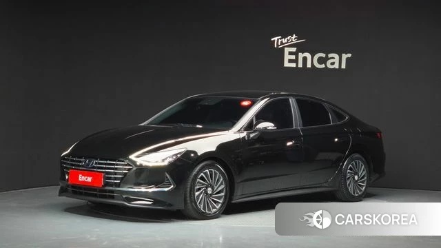 Hyundai Sonata Hybrid (DN8) 2021 Черный из Кореи