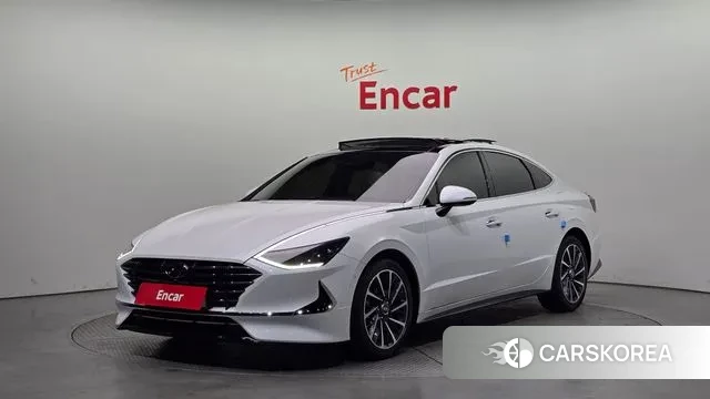 Hyundai Sonata (DN8) 2020 Белый из Кореи