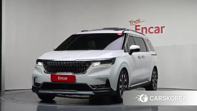 Kia Carnival 4th generation 2021 Белый из Кореи