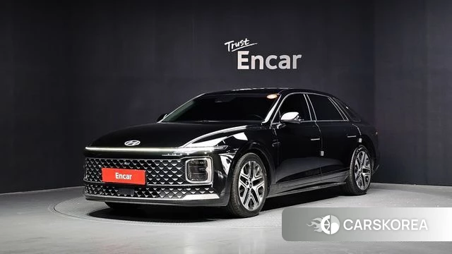 Hyundai Grandeur (GN7) 2023 Черный из Кореи