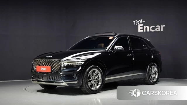 Genesis GV70 2021 Черный из Кореи