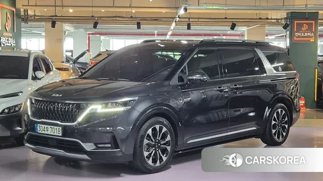 Kia Carnival 4th generation 2021 Серый из Кореи