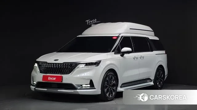 Kia Carnival 4th generation 2021 Белый из Кореи