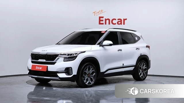 Kia Seltos 2022 Белый из Кореи