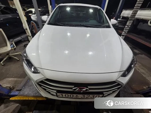 Hyundai Avante AD 2018 Белый из Кореи