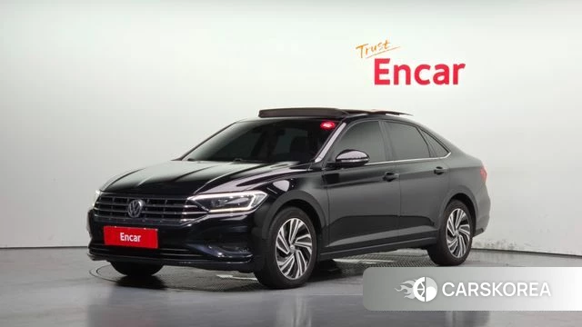 Volkswagen 7th Generation of Jetta 2021 Черный из Кореи