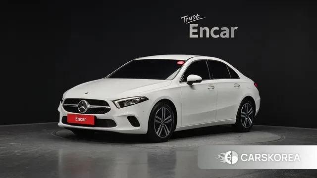 Mercedes-Benz A-Class W177 2021 Белый из Кореи