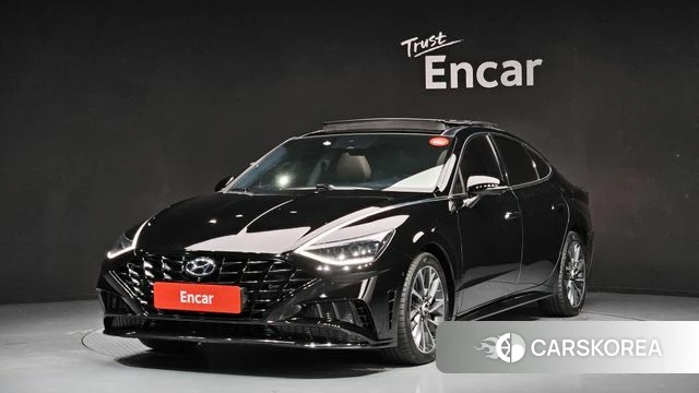 Hyundai Sonata (DN8) 2019 Черный из Кореи