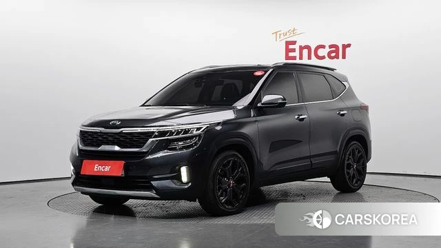 Kia Seltos 2020 Серый из Кореи