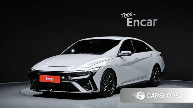 Hyundai The New Avante Hybrid (CN7) 2025 Серебристо-серый из Кореи