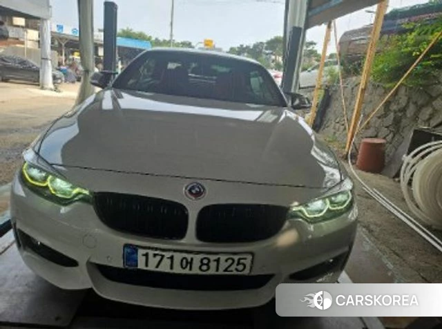 BMW 4 Series (F32) 2019 Белый из Кореи