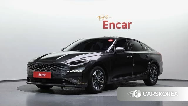 Kia K8 Hybrid 2021 Серый из Кореи