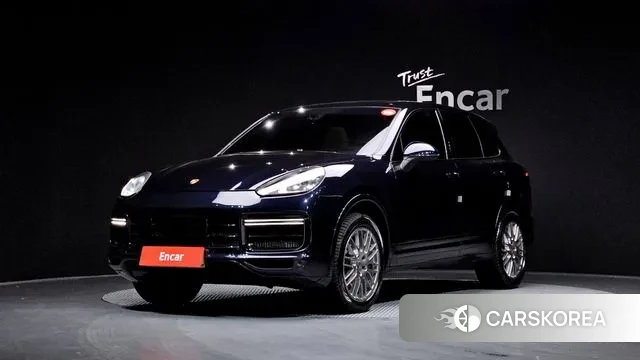 Porsche New Cayenne 2018 Синий из Кореи