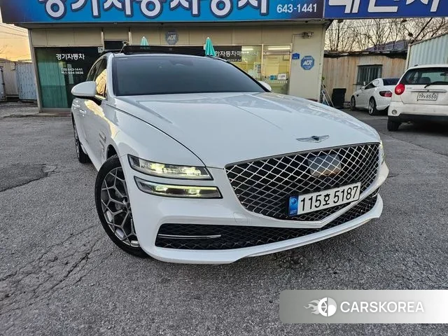 Genesis G80 (RG3) 2022 Белый из Кореи