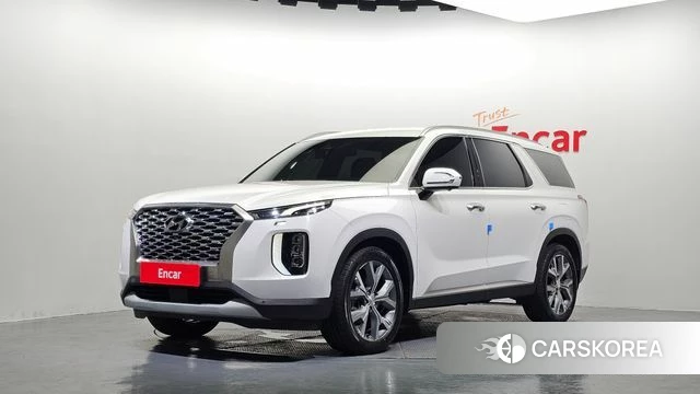 Hyundai Palisade 2022 Белый из Кореи