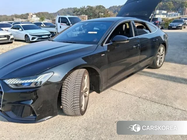 Audi A7 (4K) 2020 Черный из Кореи