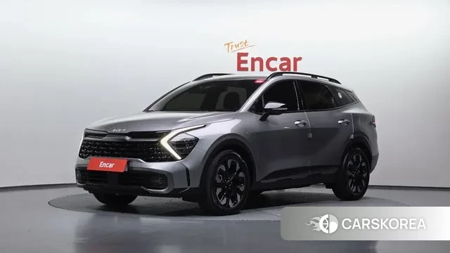 Kia Sportage 5th Generation 2021 Серебристо-серый из Кореи