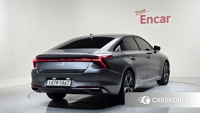 Kia K8 Hybrid 2021 Серебряный из Кореи