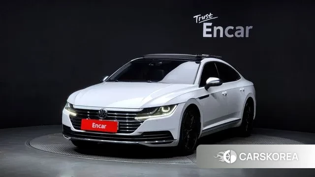 Volkswagen Arteon 2019 Белый из Кореи