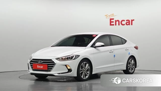 Hyundai Avante AD 2018 Белый из Кореи