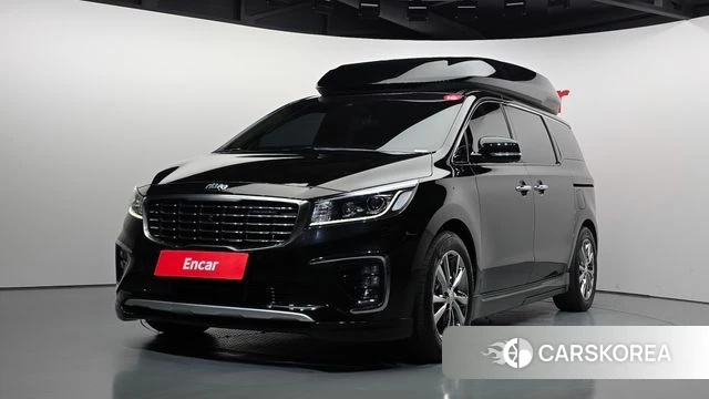 Kia The New Carnival 2019 Черный из Кореи
