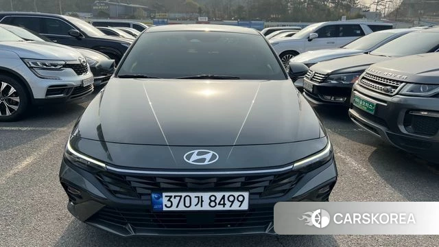 Hyundai The New Avante (CN7) 2023 Серый из Кореи