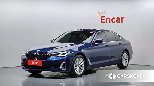 BMW 5 Series (G30) 2020 Синий из Кореи