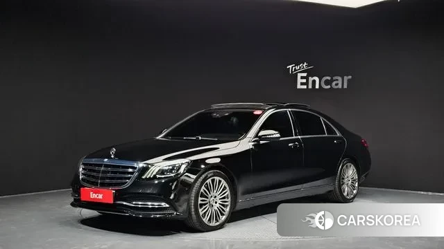 Mercedes-Benz S-Class W222 2018 Черный из Кореи