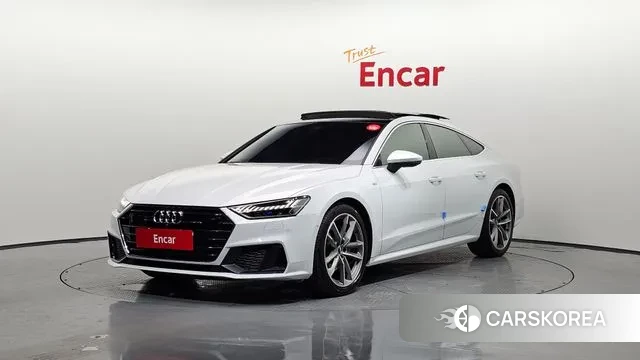 Audi A7 (4K) 2020 Белый из Кореи