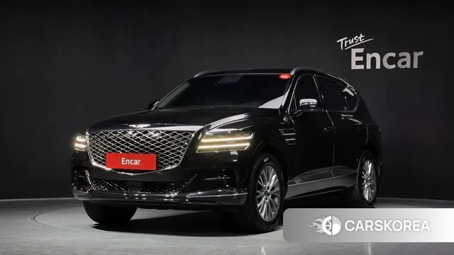 Genesis GV80 2021 Черный из Кореи