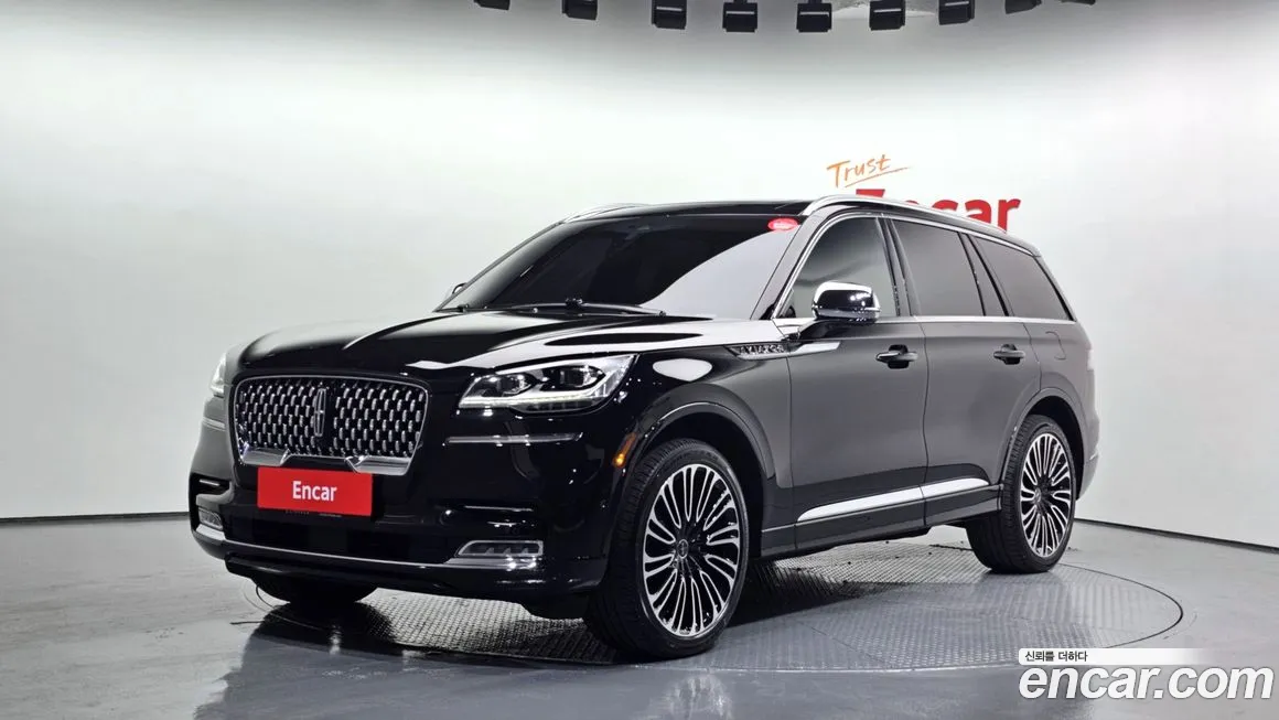 Lincoln Aviator 2nd generation 2020 Черный из Кореи