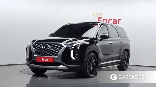 Hyundai Palisade 2021 Черный из Кореи
