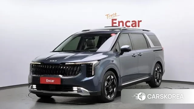 Kia The New Carnival 4th Generation 2024 Темно-зеленый из Кореи