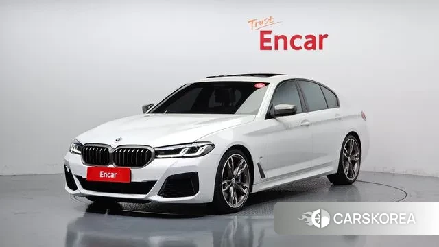 BMW 5 Series (G30) 2022 Белый из Кореи