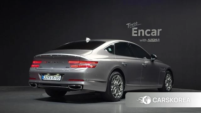 Genesis G80 (RG3) 2022 Серебристо-серый из Кореи