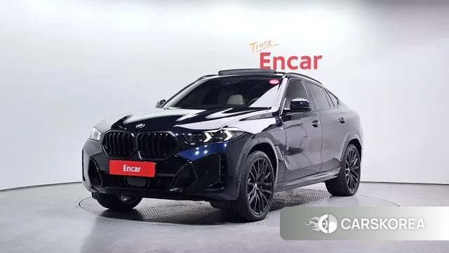 BMW X6 (G06) 2025 Черный из Кореи