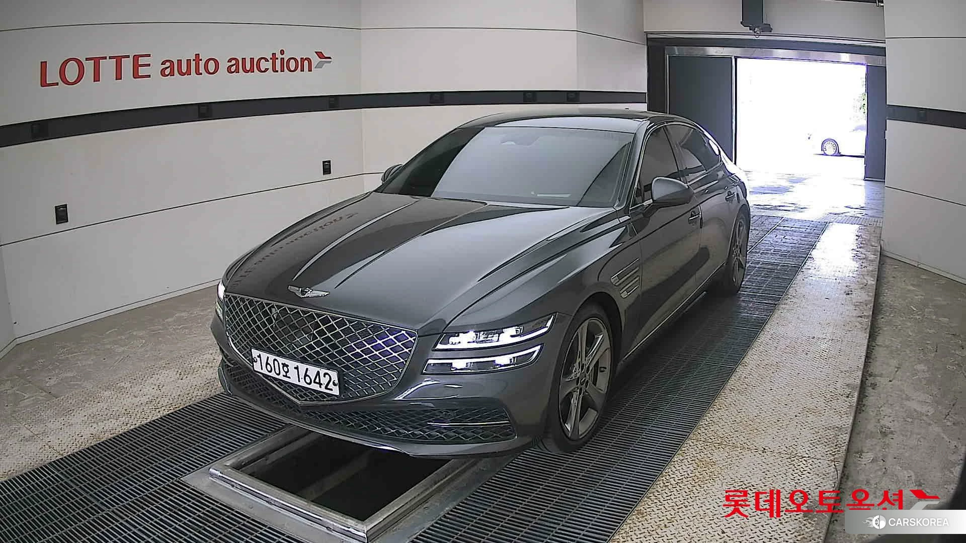 Hyundai G80 2021 Carbon Metal из Кореи