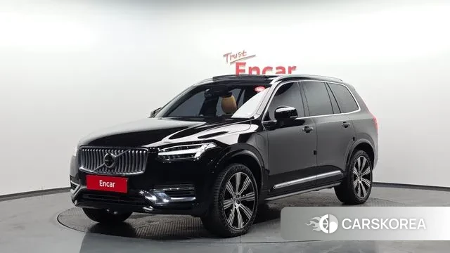 Volvo XC90 second Generation 2022 Черный из Кореи