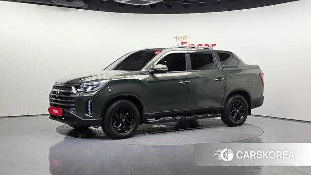 Ssangyong The New Rexton Sport 2021 Темно-зеленый из Кореи