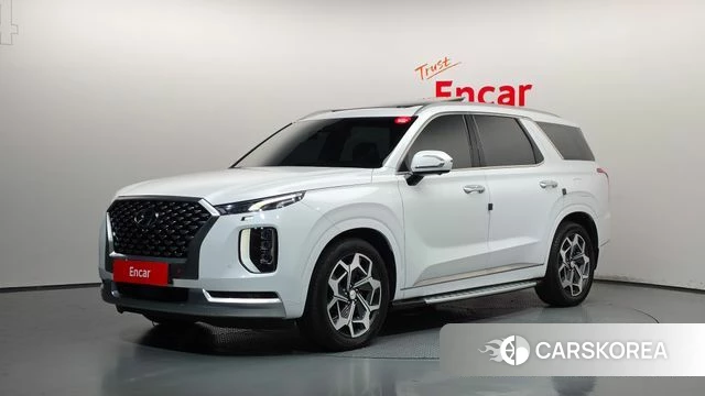 Hyundai Palisade 2021 Белый из Кореи