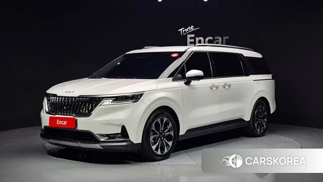 Kia Carnival 4th generation 2021 Белый из Кореи