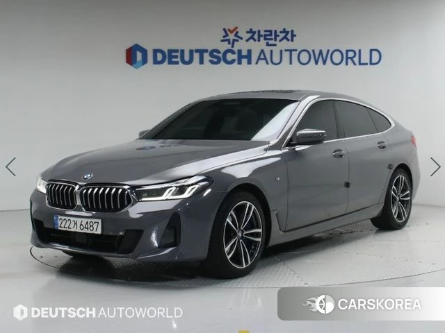BMW 6 Series GT (G32) 2022 Серый из Кореи
