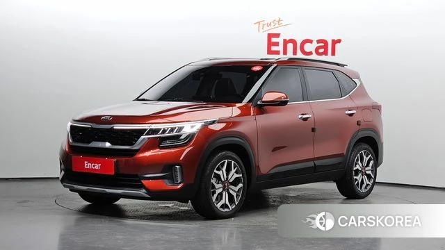 Kia Seltos 2020 Оранжевый из Кореи