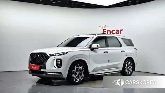 Hyundai Palisade 2021 Белый из Кореи