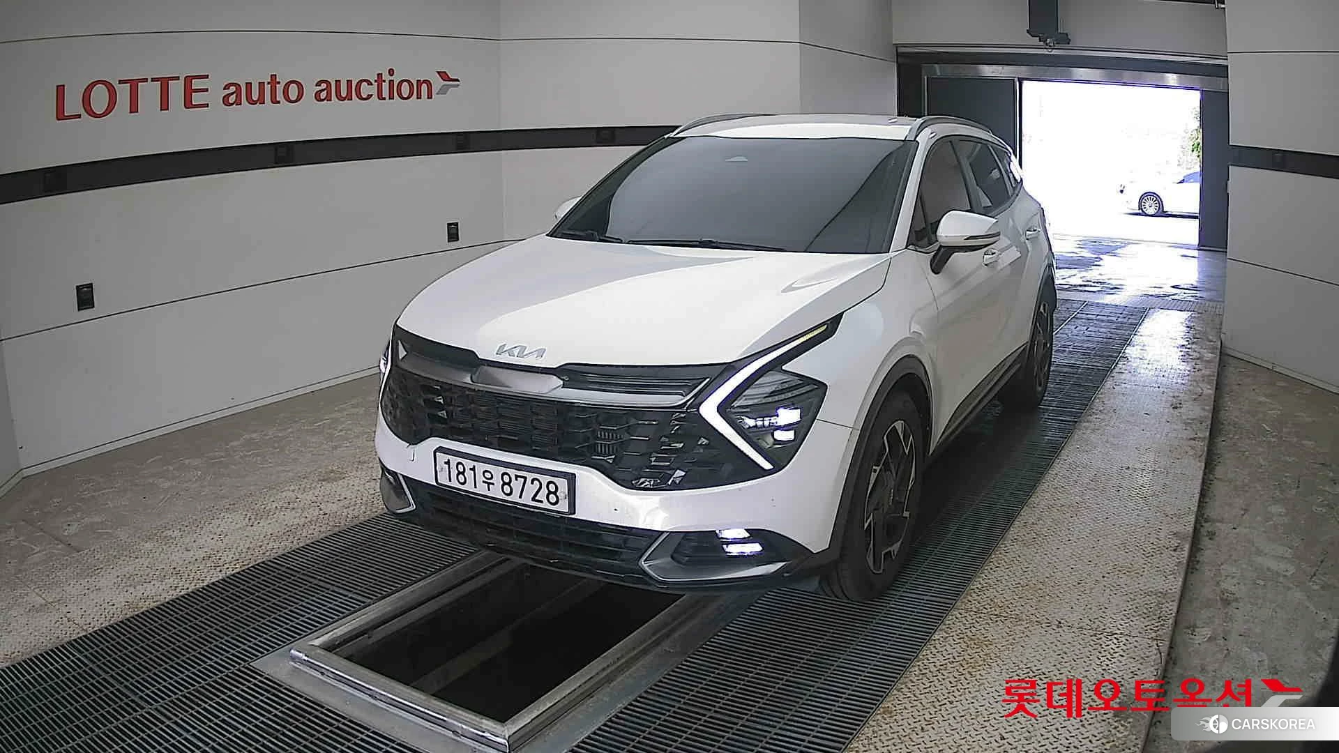 Kia Sportage 2022 Белый из Кореи