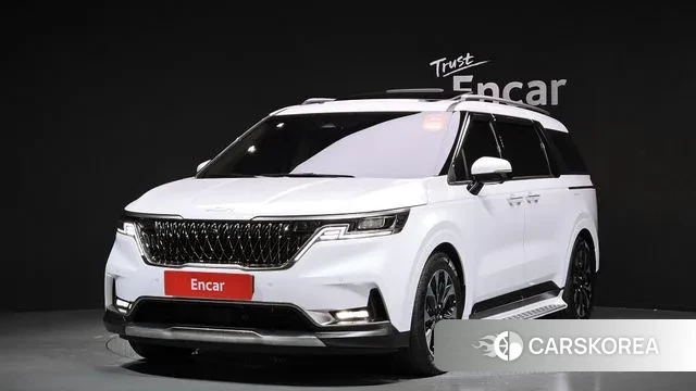 Kia Carnival 4th generation 2023 Белый из Кореи