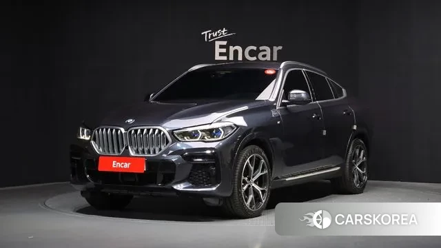 BMW X6 (G06) 2022 Серый из Кореи