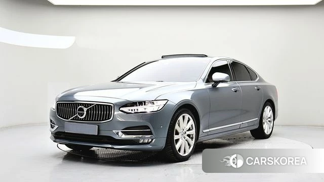 Volvo S90 2018 Светло-серебряный цвет из Кореи