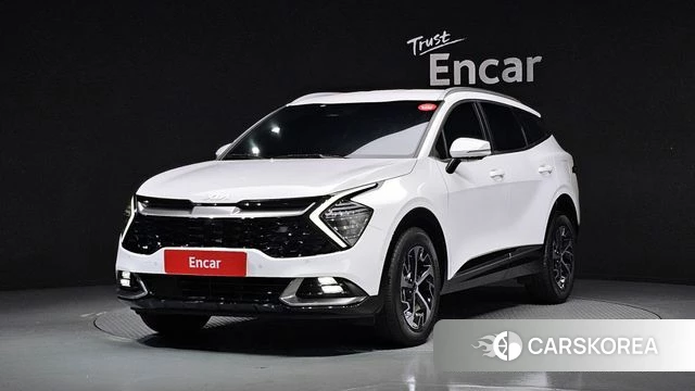 Kia Sportage 5th Generation Hybrid 2024 Белый из Кореи