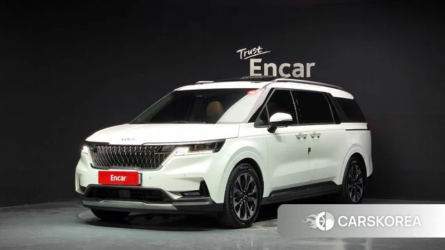 Kia Carnival 4th generation 2022 Белый из Кореи